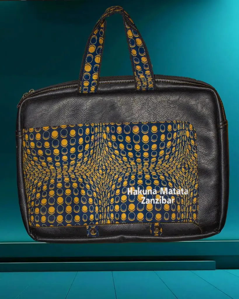 Dark Brown Unisex Leather Bag