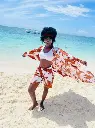 Modern African Beach Top & Dress