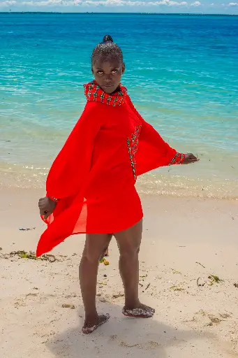Masai Style Beach Dress